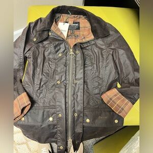 Barbour Beadnell Wax Jacket NWT Women's size 8UK XS